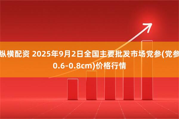 纵横配资 2025年9月2日全国主要批发市场党参(党参0.6-0.8cm)价格行情
